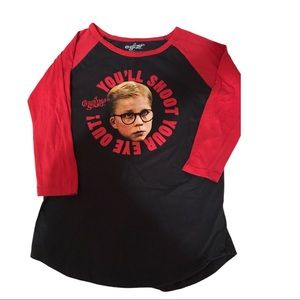 A Christmas Story, You’ll Shoot Your Eye Out by Ripple Junction, Size Men’s S